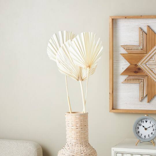 Brown Dried Palm Foliage Bundle